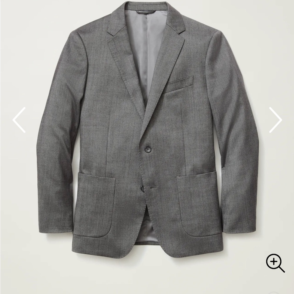 Mens Bonobos Stretch Italian Wool Blazer